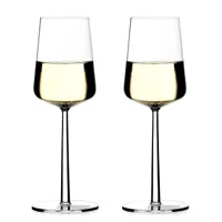 iittala - set de 2 verres ã  vin blanc essence - transparent/h x ã˜ 23x6cm/33cl